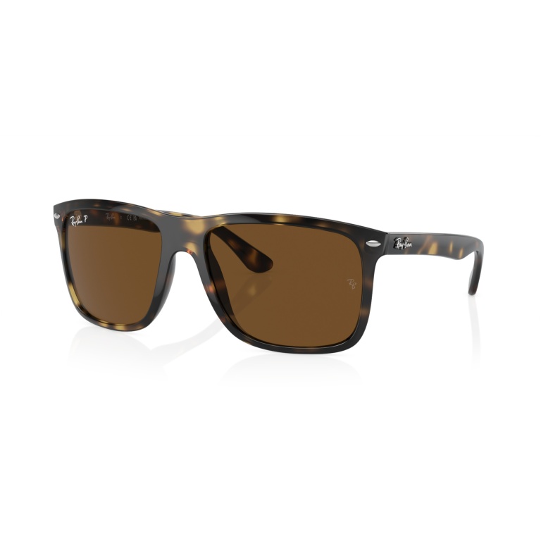 Ray-Ban Sunglasses Boyfriend Two 710/57 (Lens Colour: Polarised Brown) Havana Brown - 1 Pair of Glasses